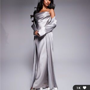 ASOS dress and duster nwt